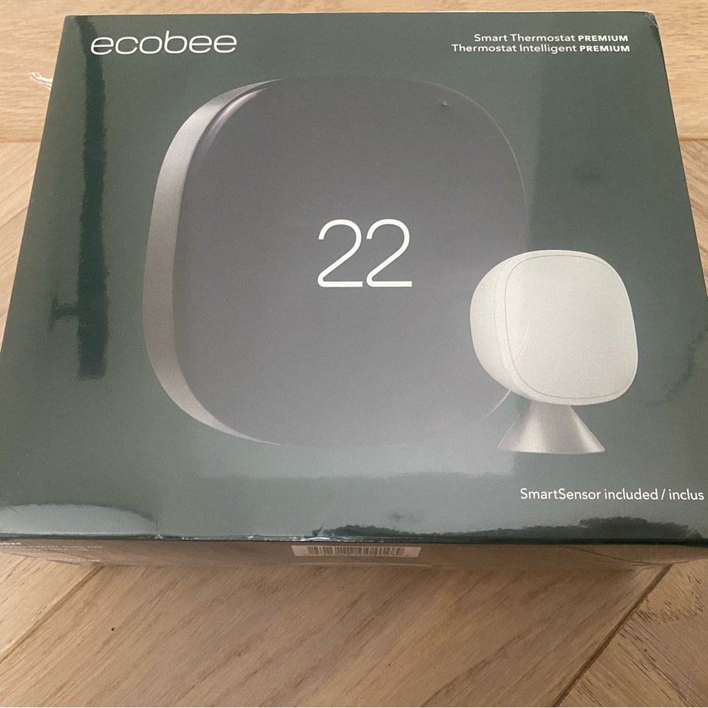 Ecobee Smart Thermostat Premium, Black NEW